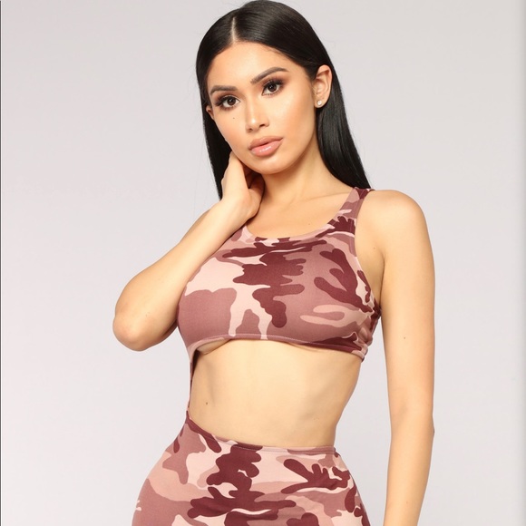 Mauve Camo Dress - Picture 2 of 2